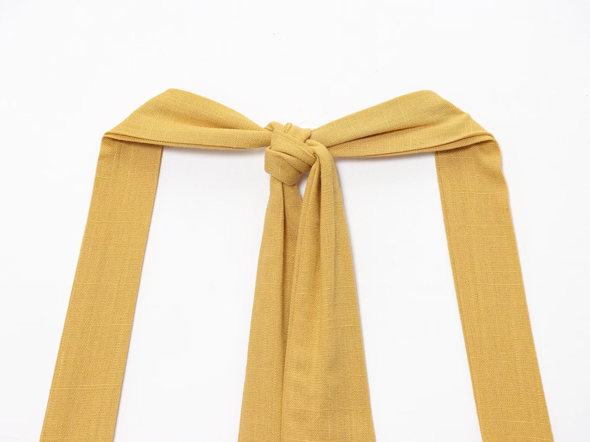 Halter Linen Maxi Dress