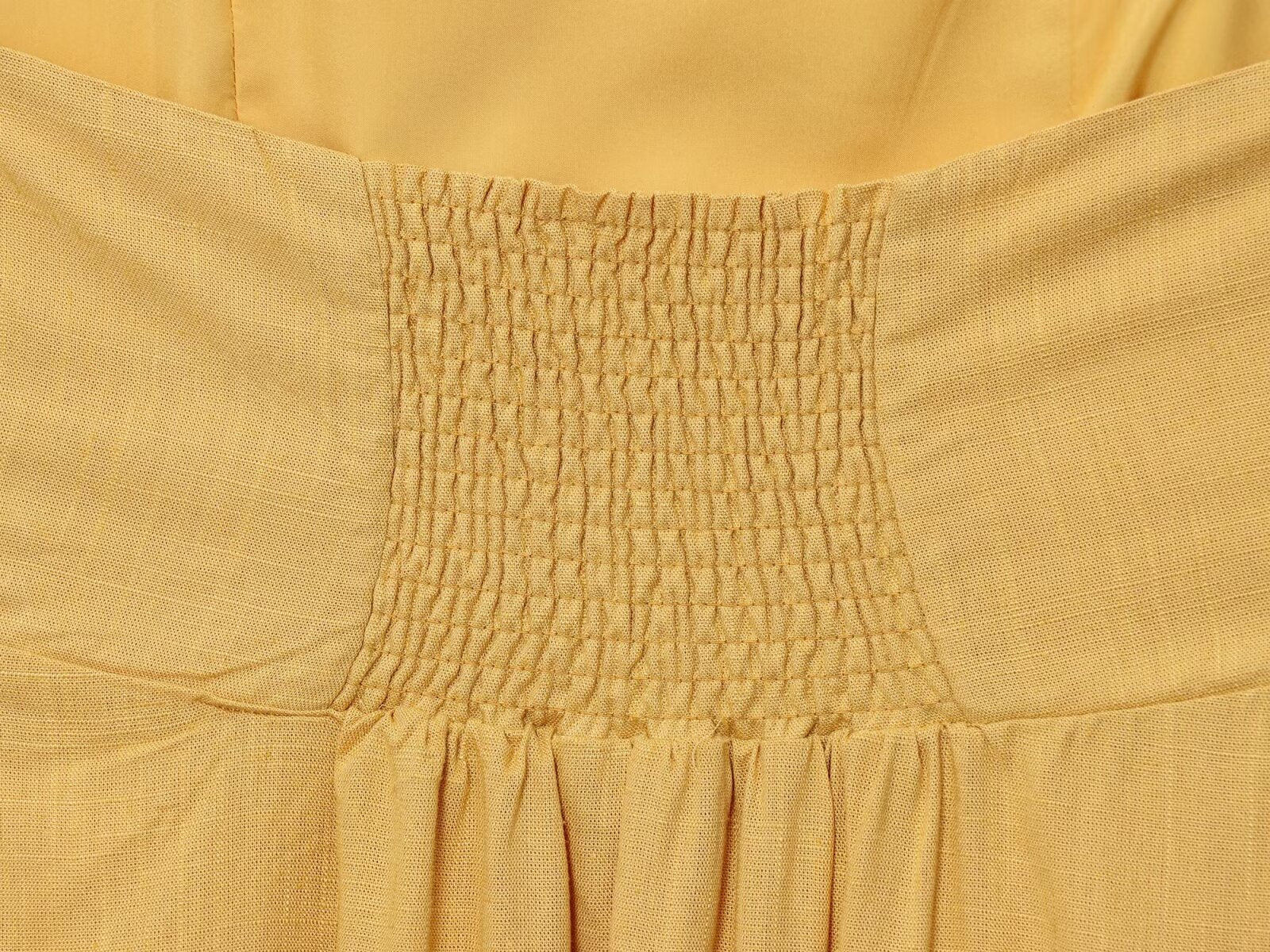 Halter Linen Maxi Dress