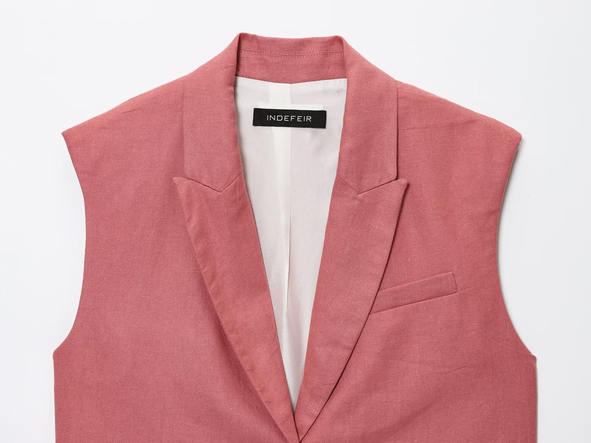 Tailored Cropped Vest & Culotte Set