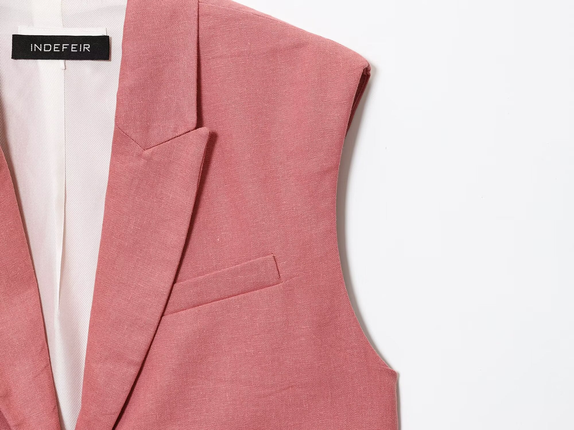 Tailored Cropped Vest & Culotte Set