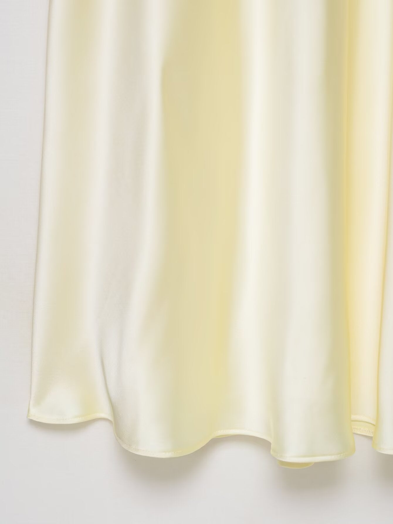 Satin Bow Tie Maxi Dress