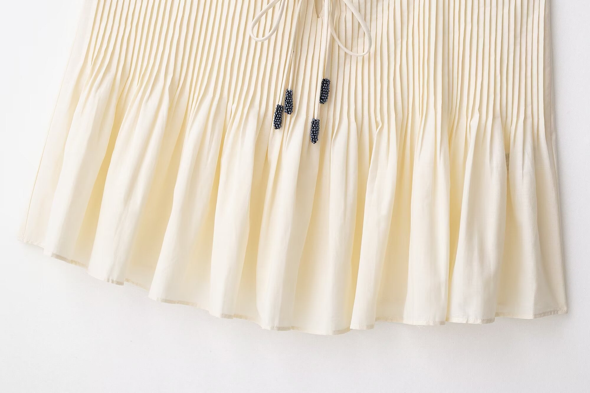 Pleated Trim Camisole Top