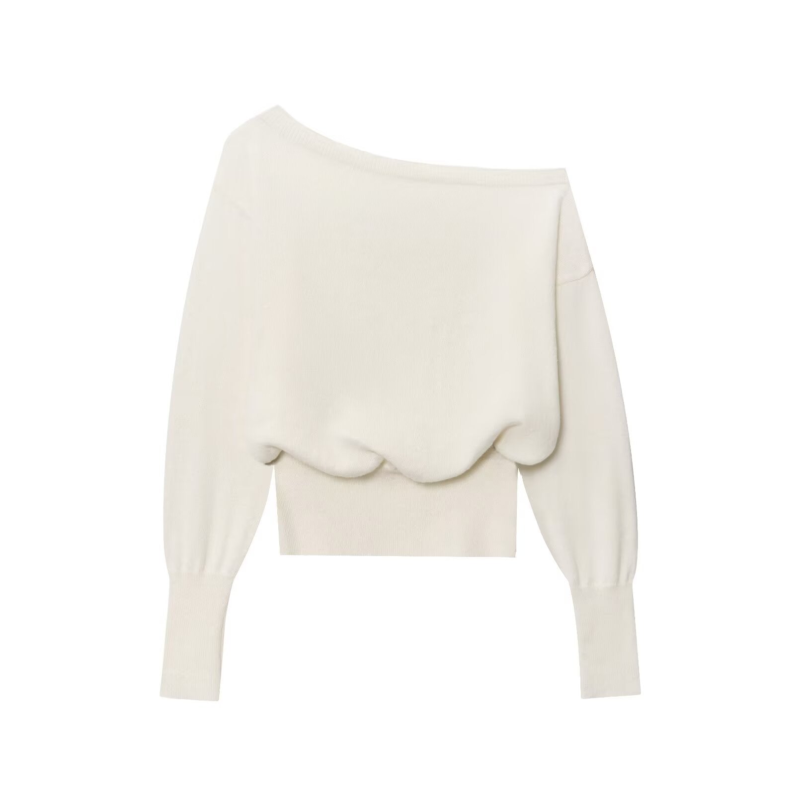 Off Shoulder Knit Sweater