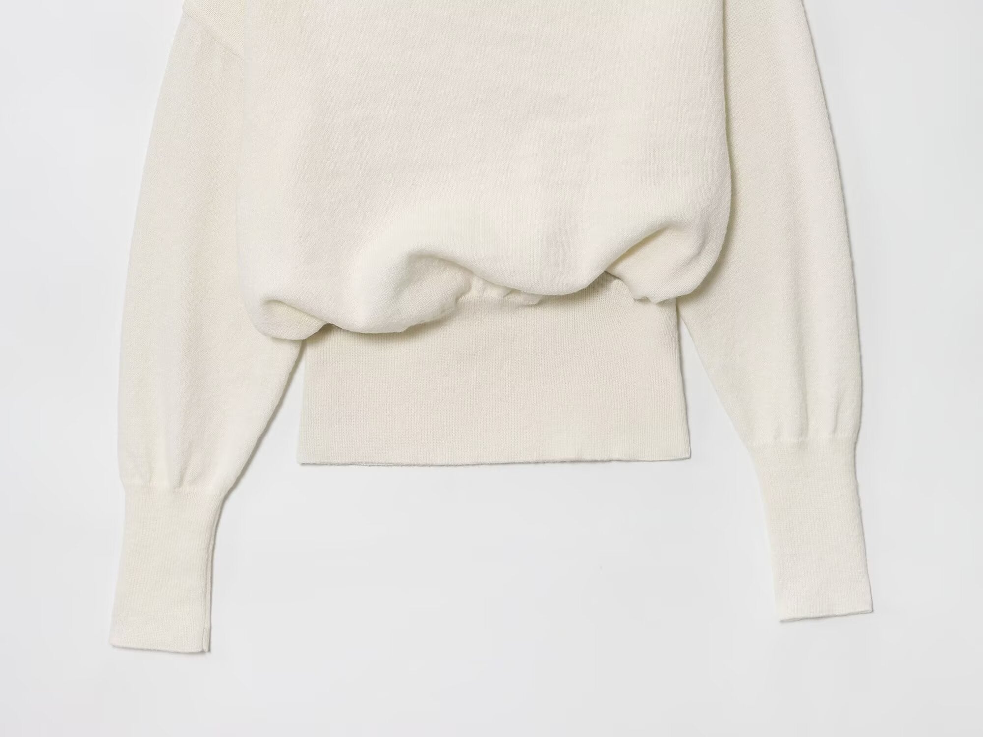 Off Shoulder Knit Sweater