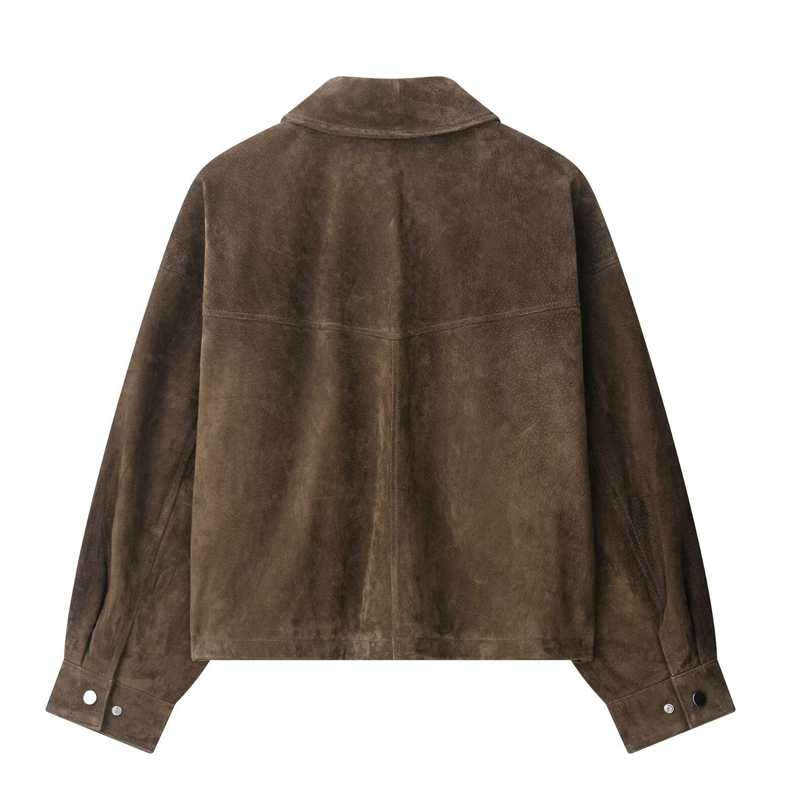 Suede Bomber Jacket