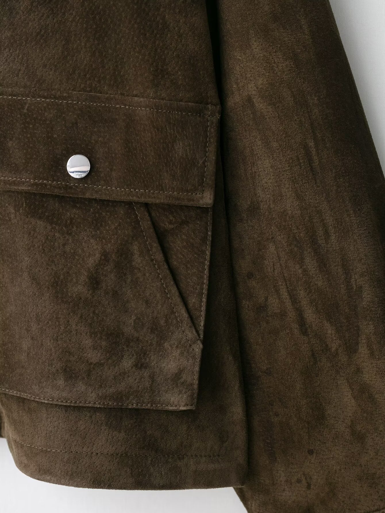 Suede Bomber Jacket