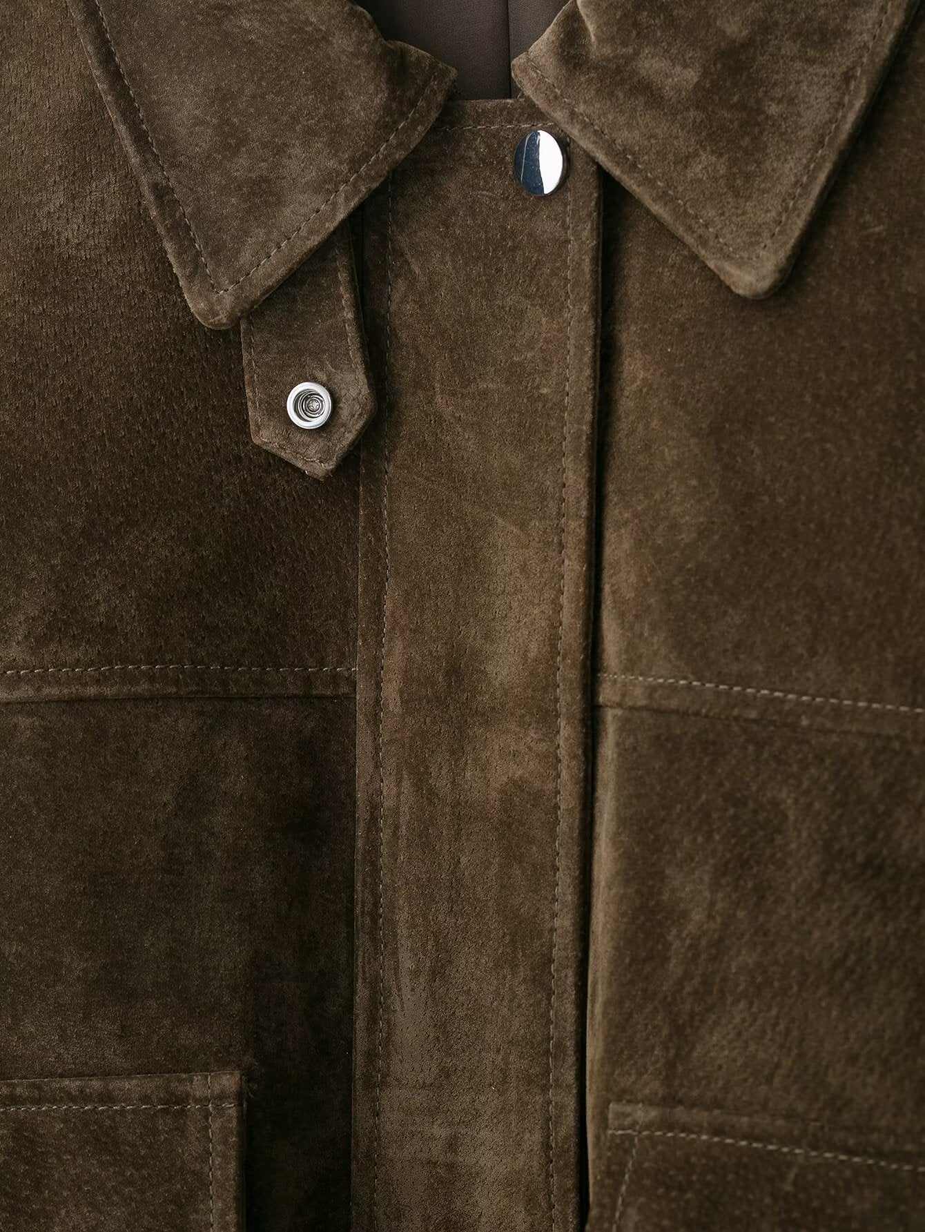 Suede Bomber Jacket