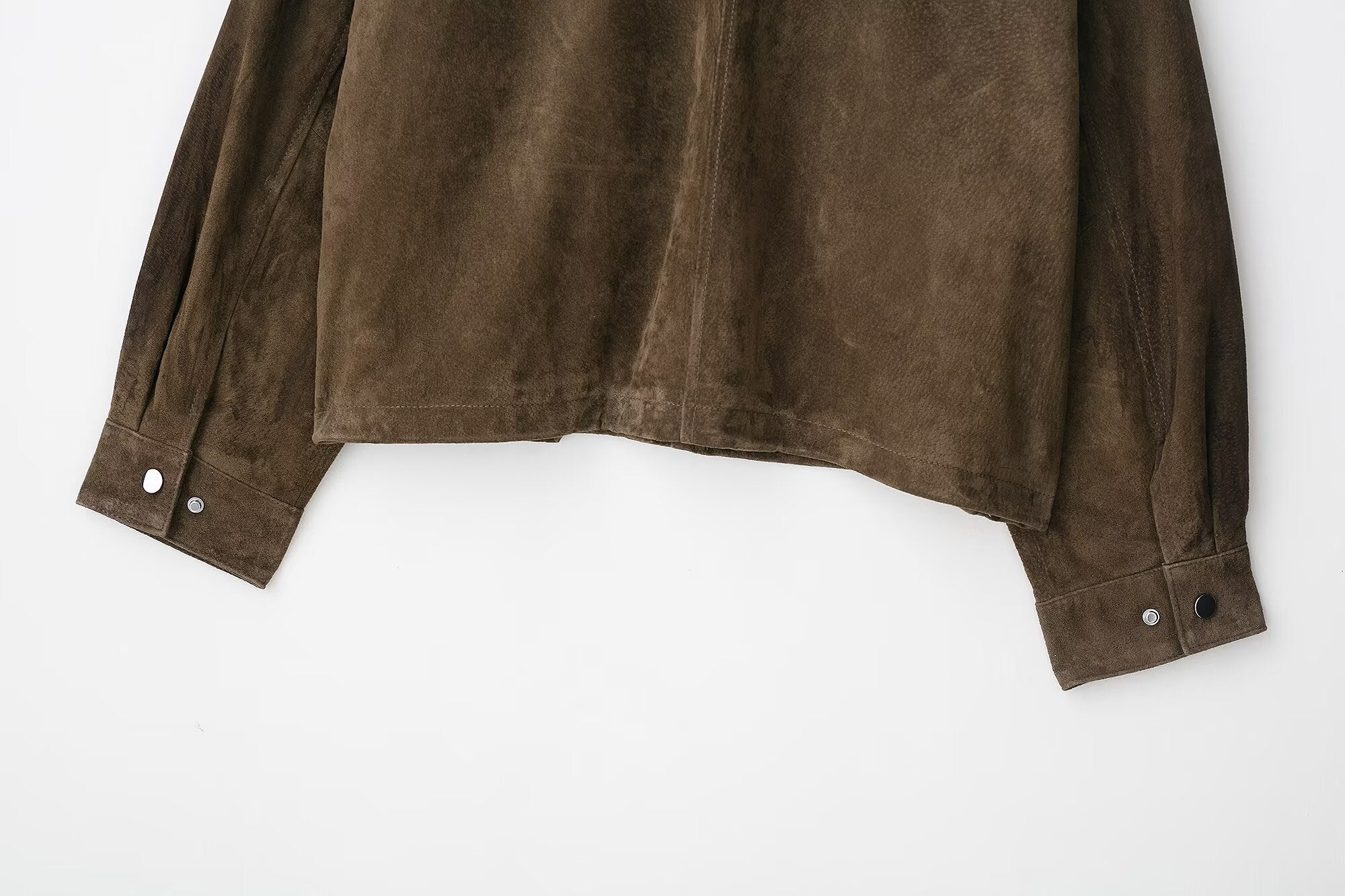 Suede Bomber Jacket