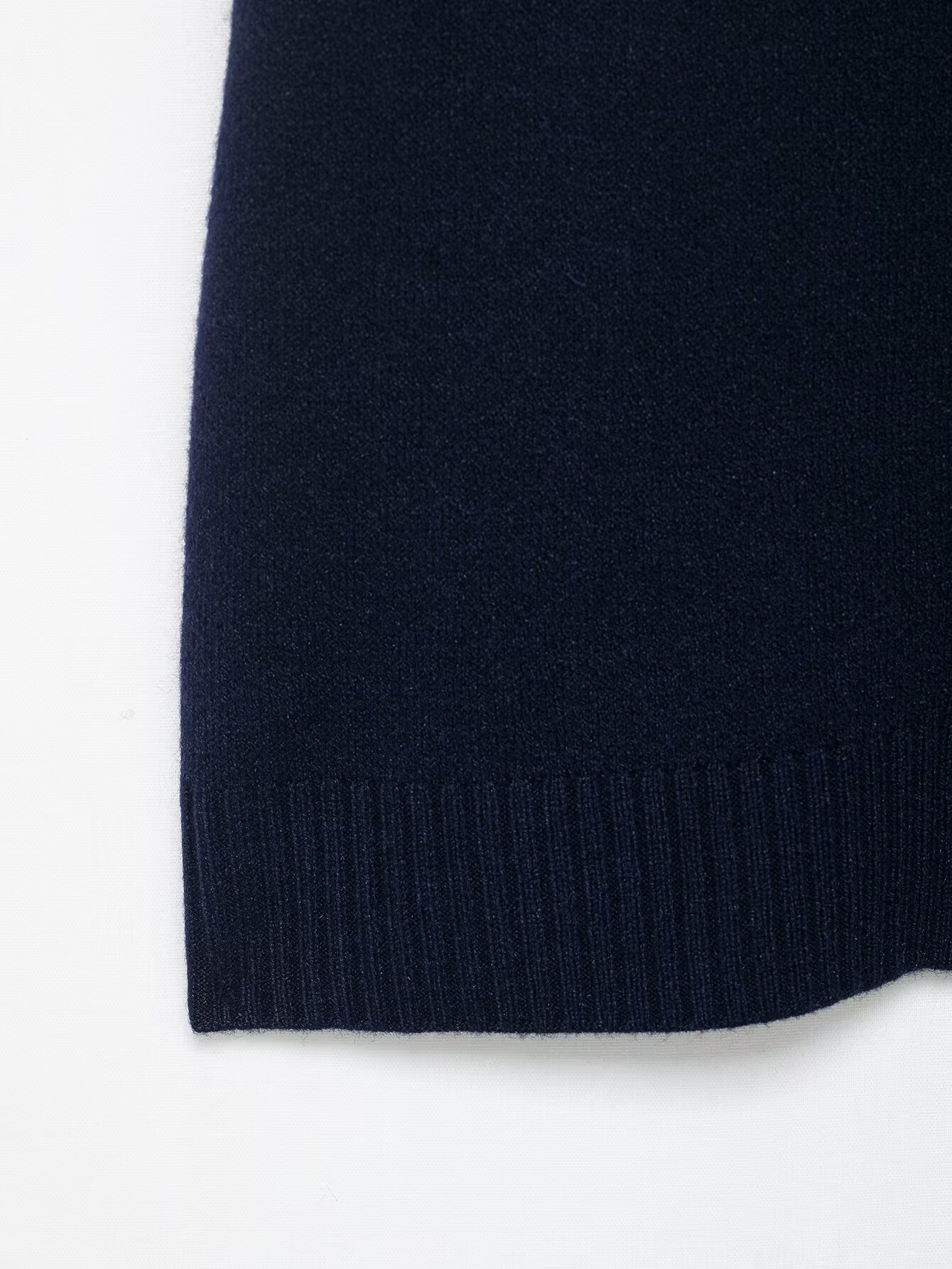 Faux Fur Collar Knit Top
