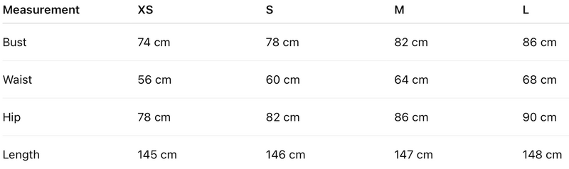 Size guide