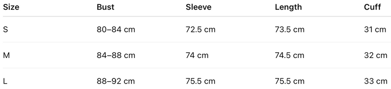 Size guide
