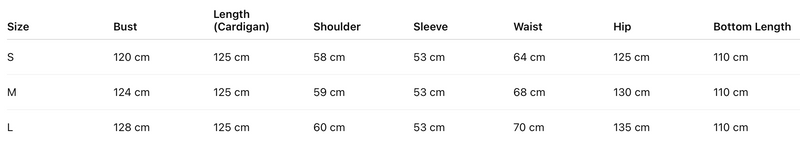 Size guide