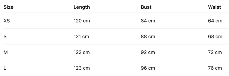 Size guide