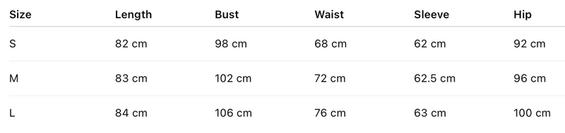 Size guide