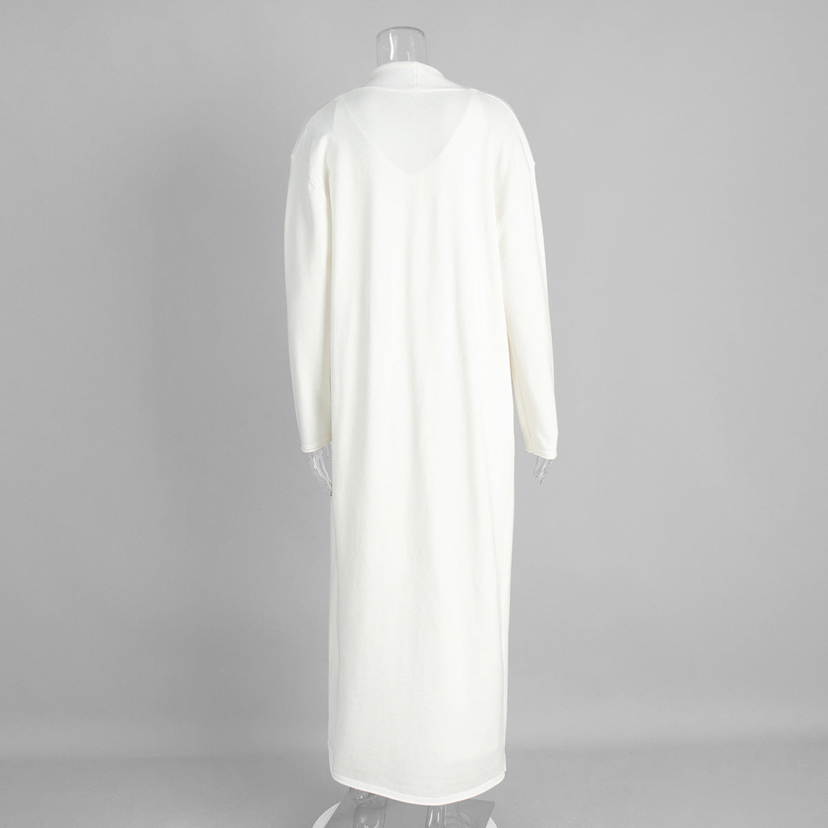 Knitted Maxi Dress & Longline Cardigan Set