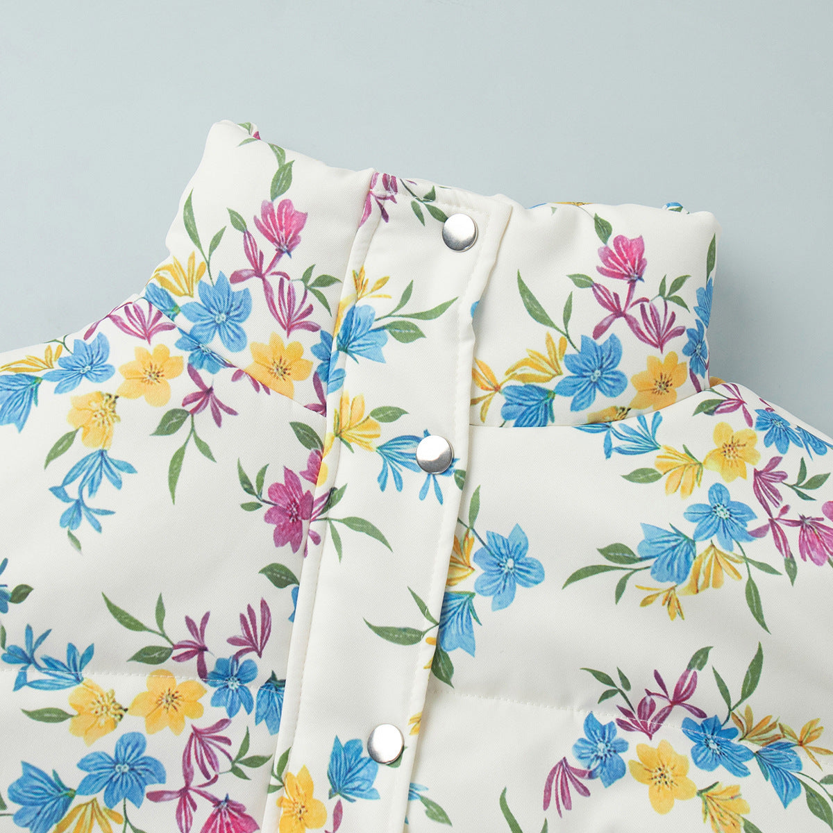 Floral Padded Winter Jacket