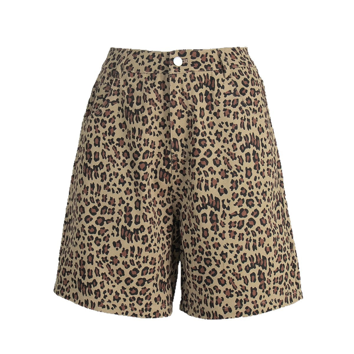 Leopard Bermuda Shorts