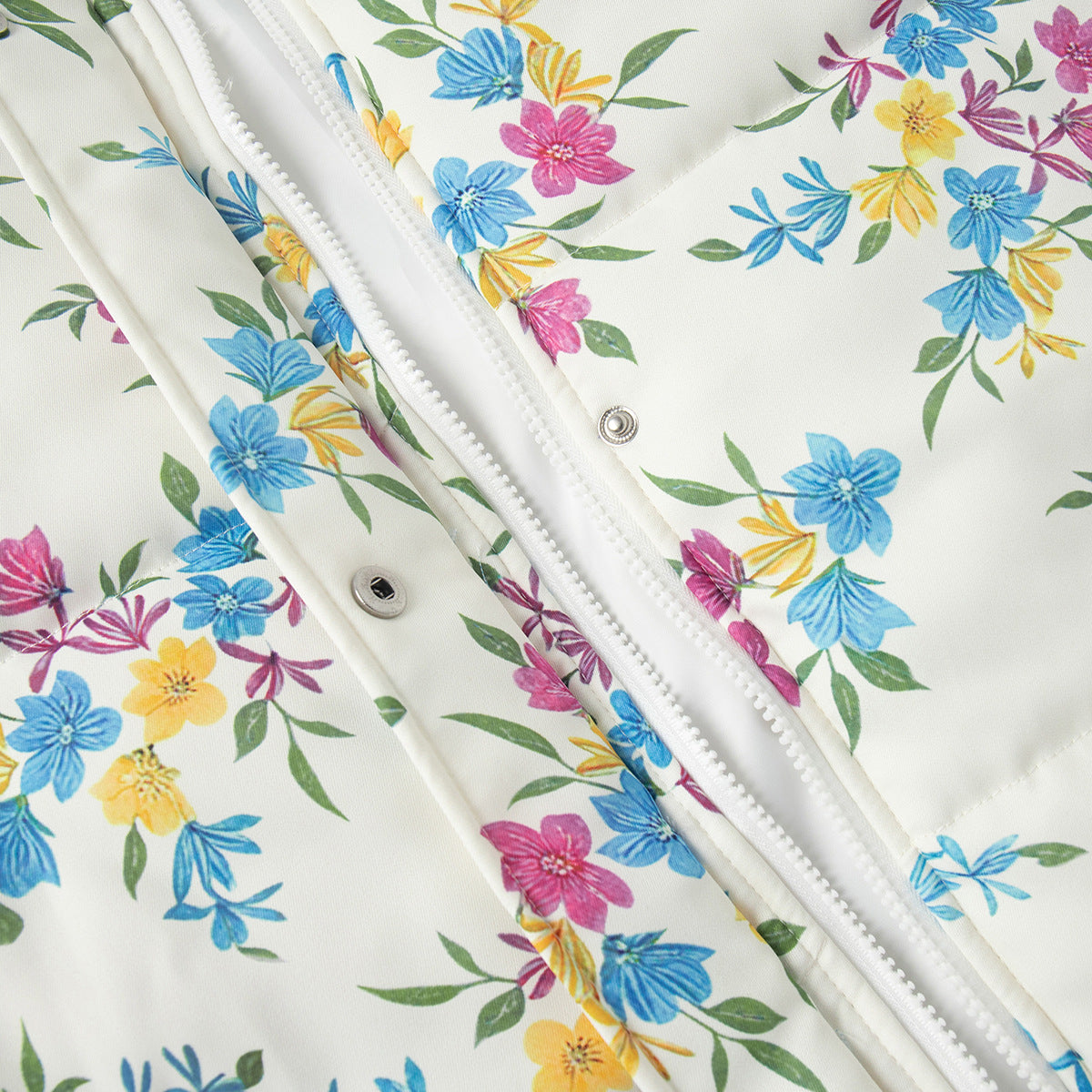 Floral Padded Winter Jacket