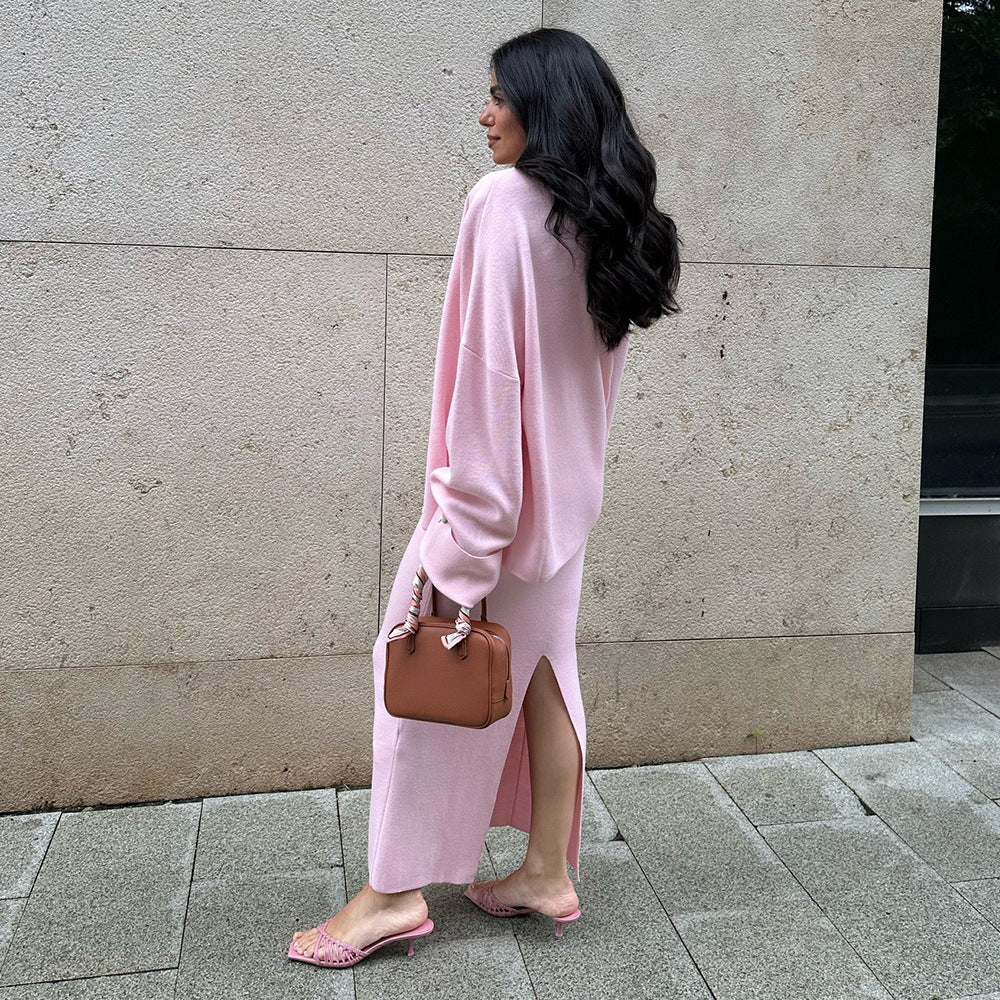 Knit Three Piece Set