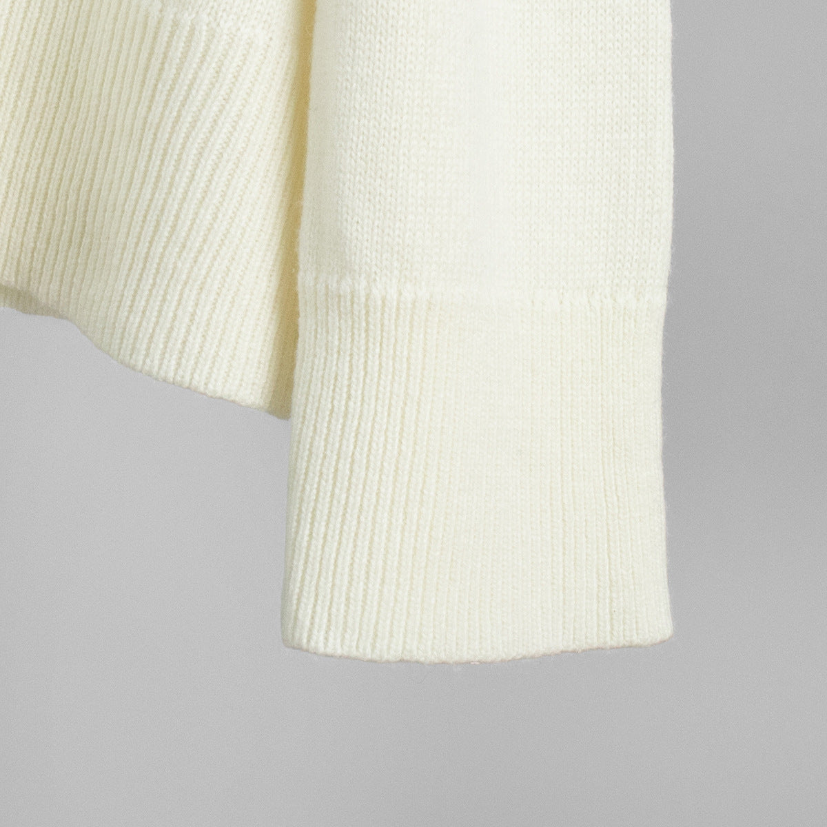 High Neck Knit Pullover