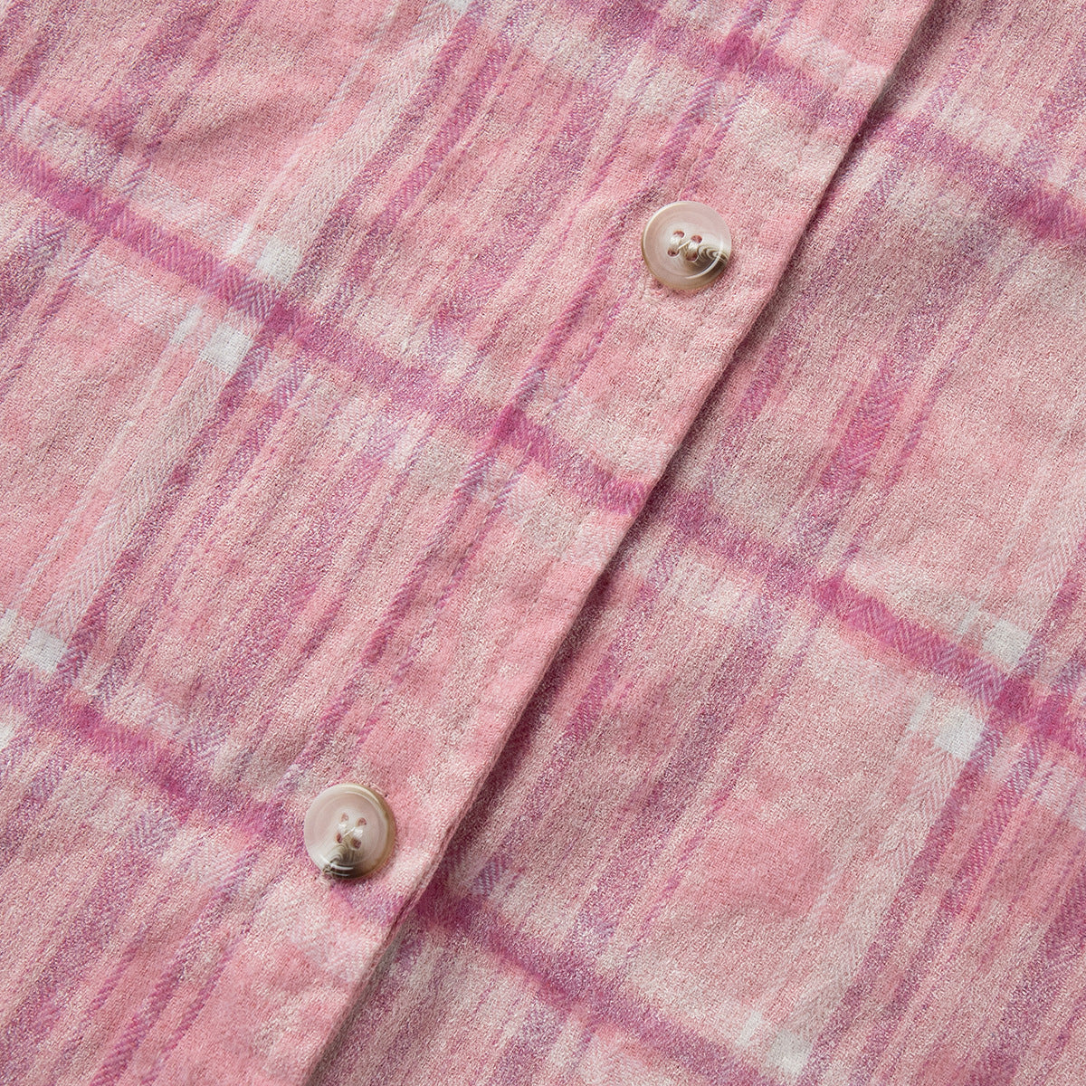 Plaid Oversized Button-Up Shirt
