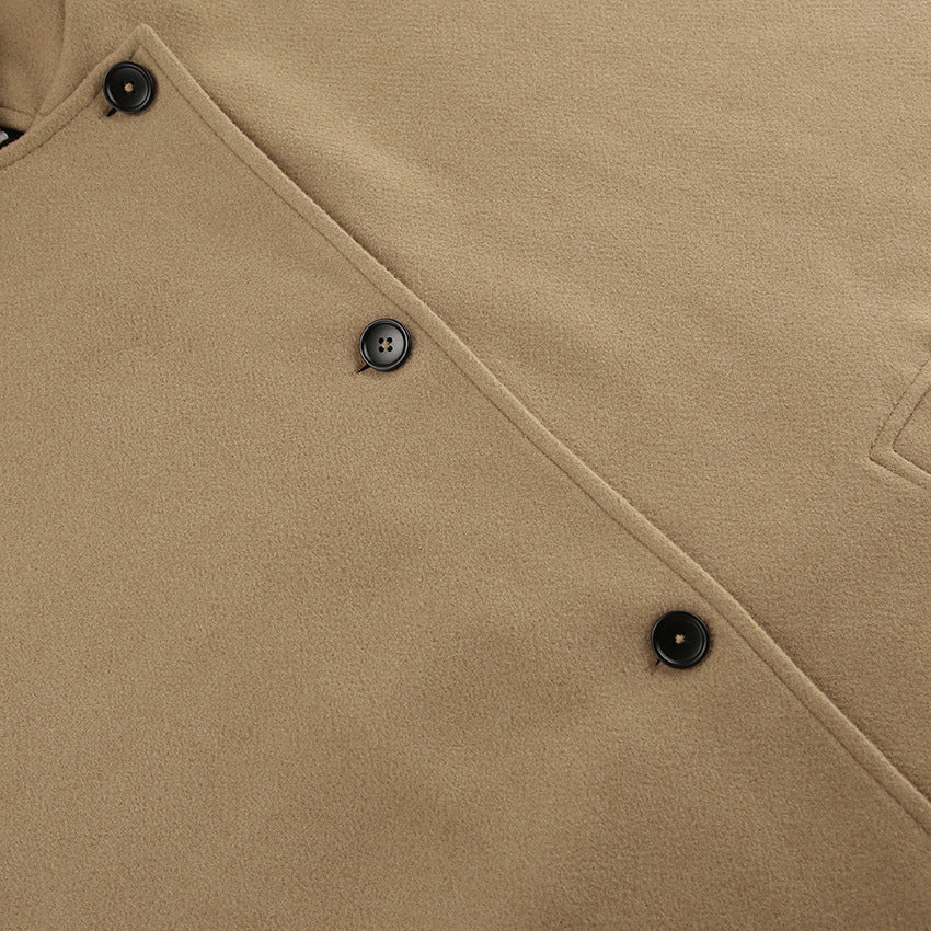 Oversized Wool Blend Coat