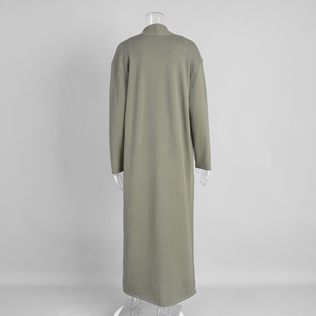 Knitted Maxi Dress & Longline Cardigan Set