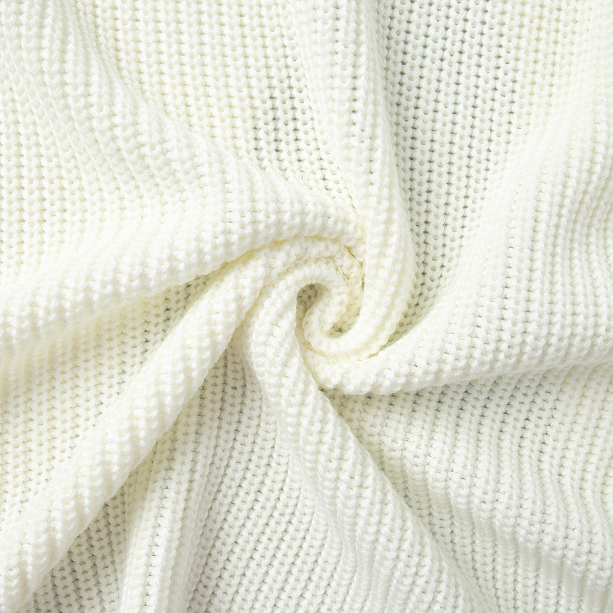 Open Back Turtleneck Sweater