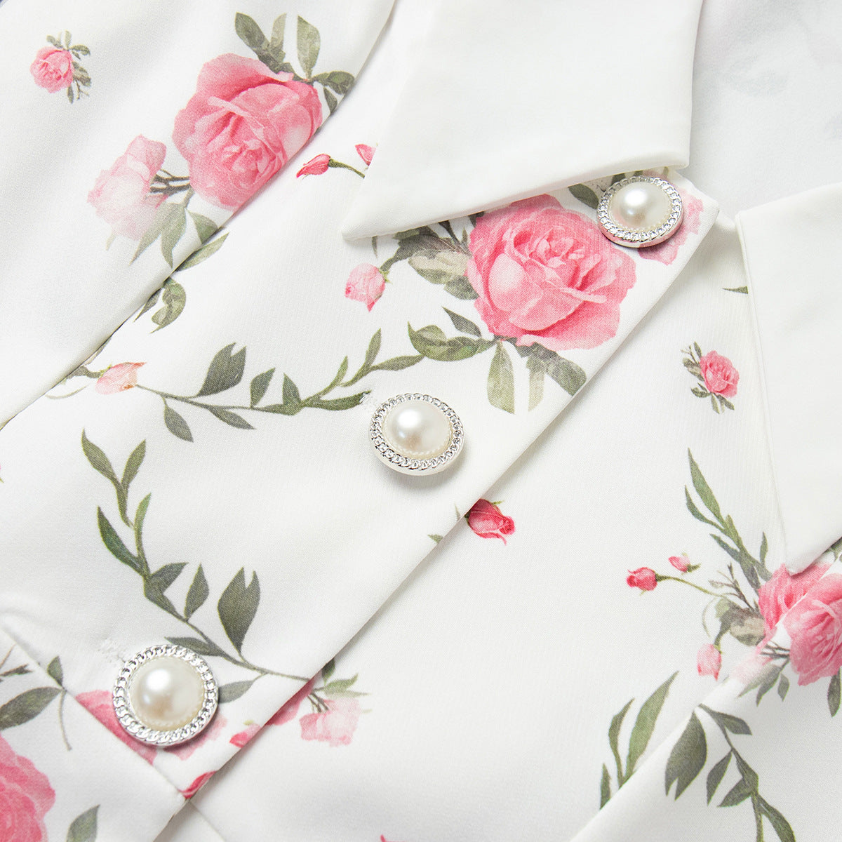 Floral Puff Sleeve Ruffled Mini Dress