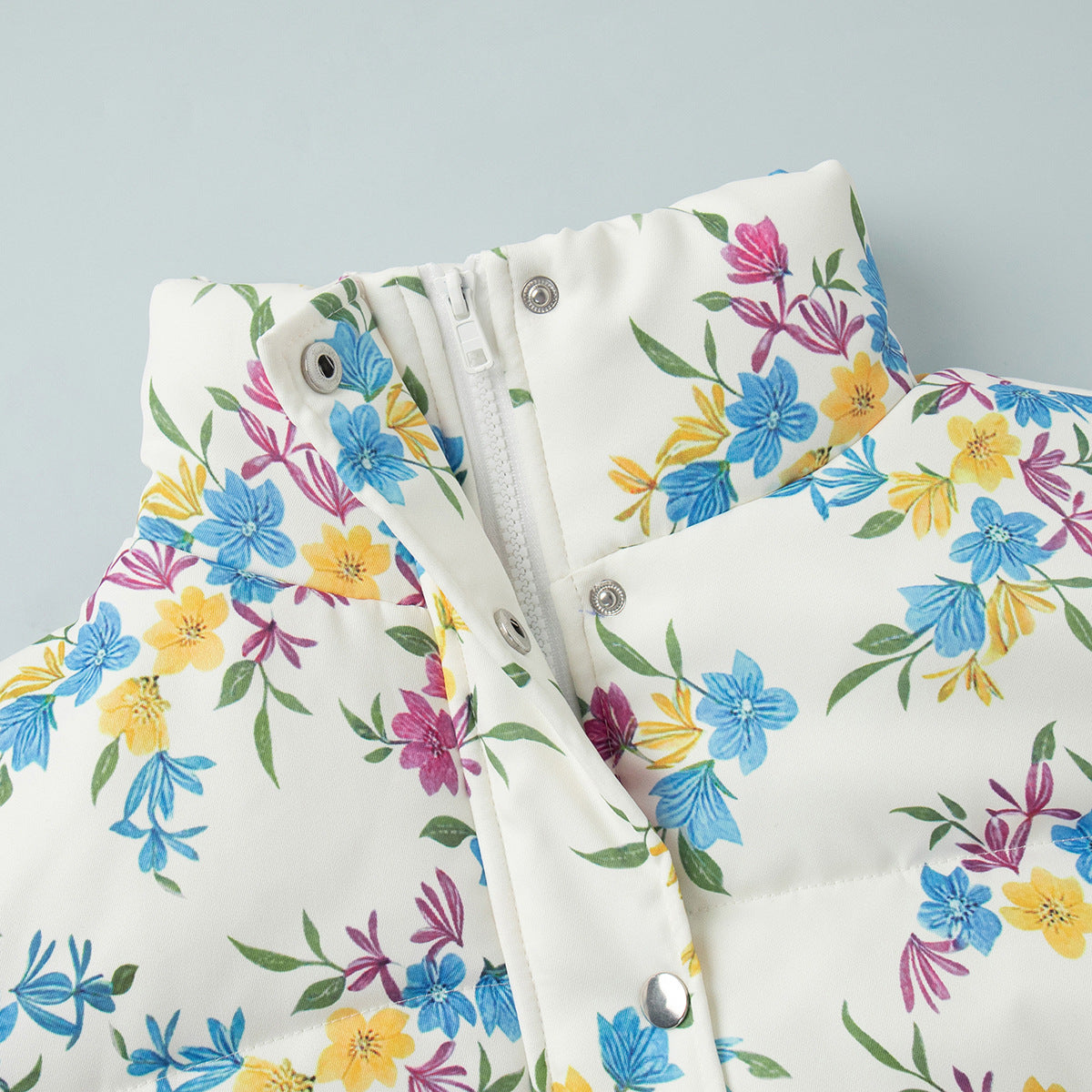 Floral Padded Winter Jacket