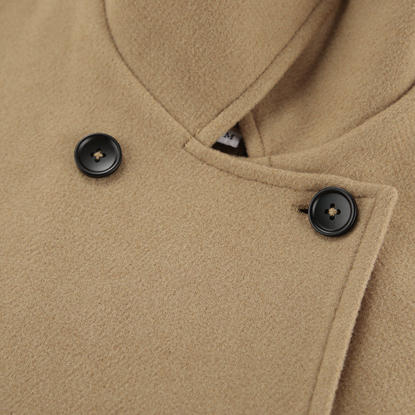 Oversized Wool Blend Coat