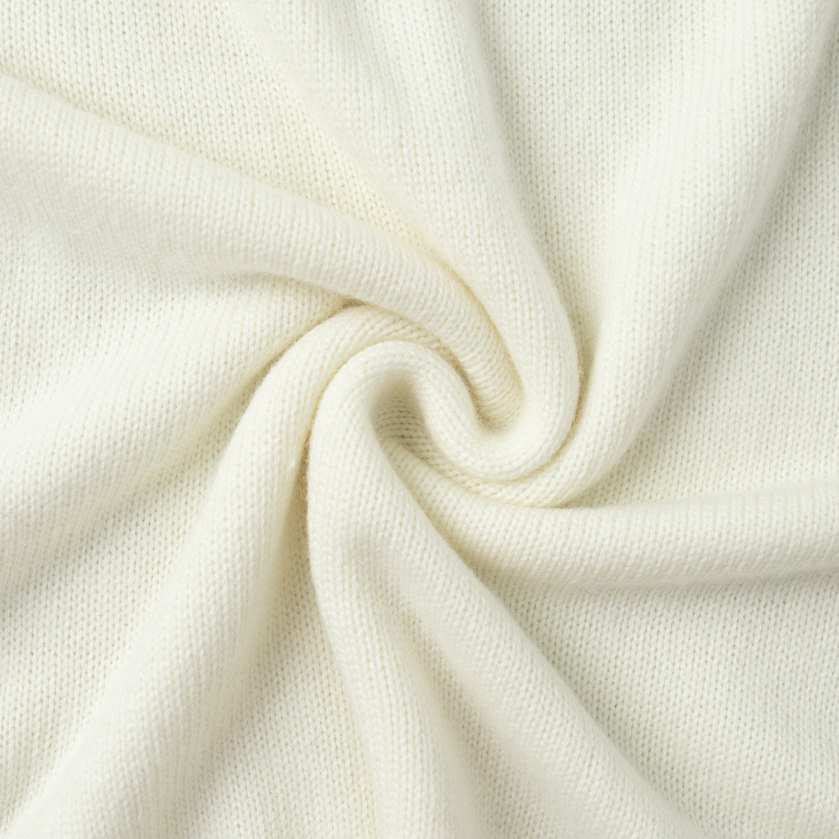 High Neck Knit Pullover
