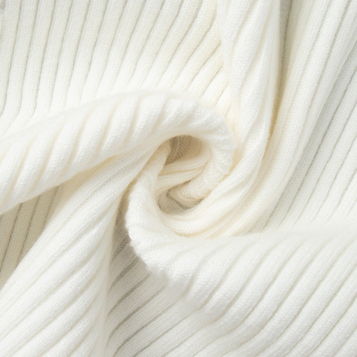 Ribbed Zip-Up Knit Top
