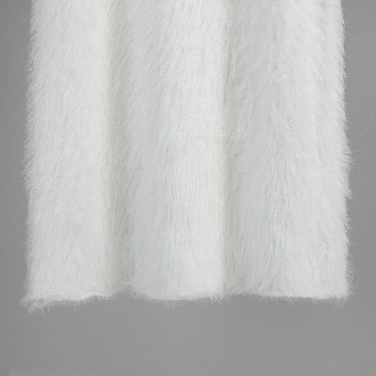 Fuzzy Knit Sweater & Skirt Set
