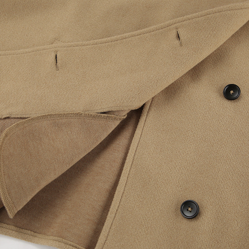 Oversized Wool Blend Coat