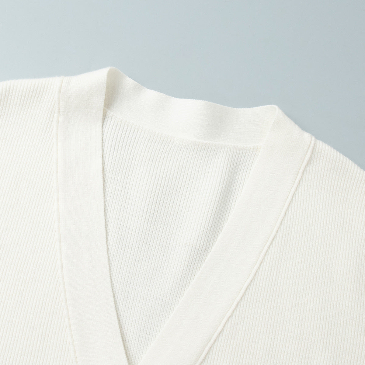 Loose Knit Button Cardigan