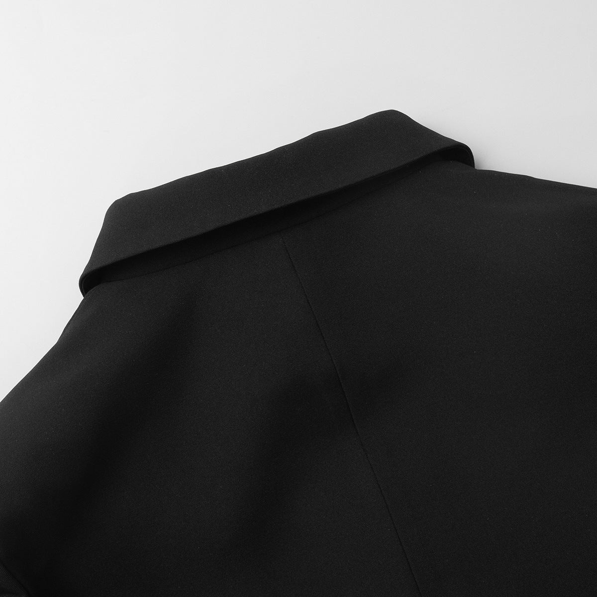 Tailored Cropped Blazer & Pleated Mini Skirt Set
