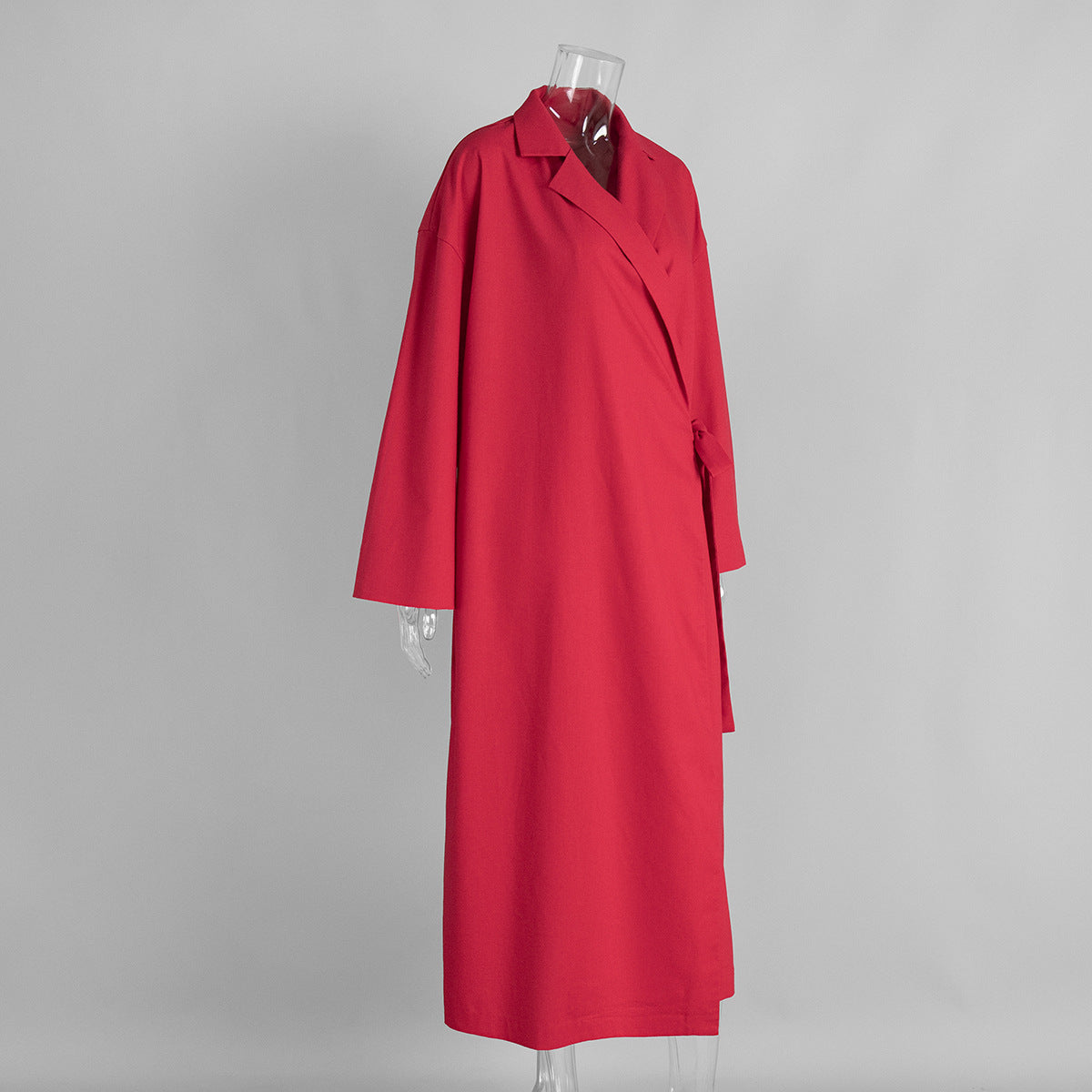 Tie-Waist Cotton Linen Maxi Dress