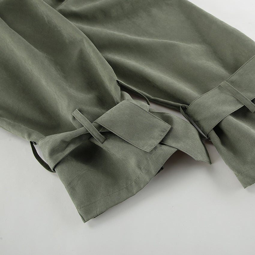 Belted Collared Trench Jacket