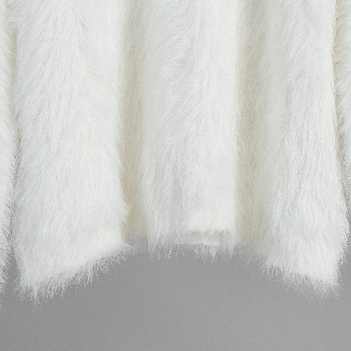 Fuzzy Knit Sweater & Skirt Set