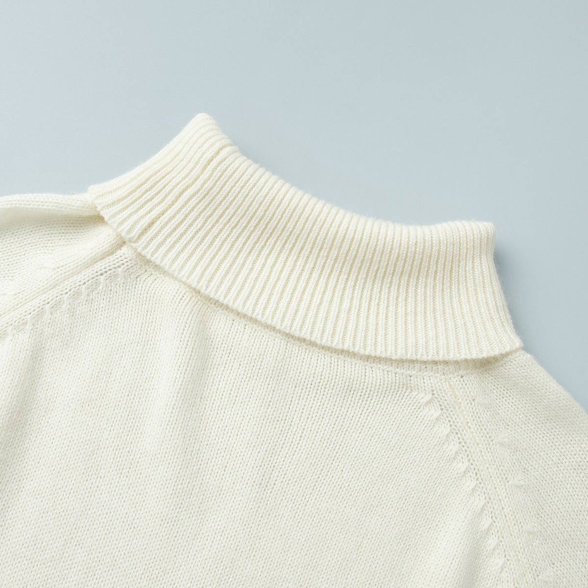 High Neck Knit Pullover