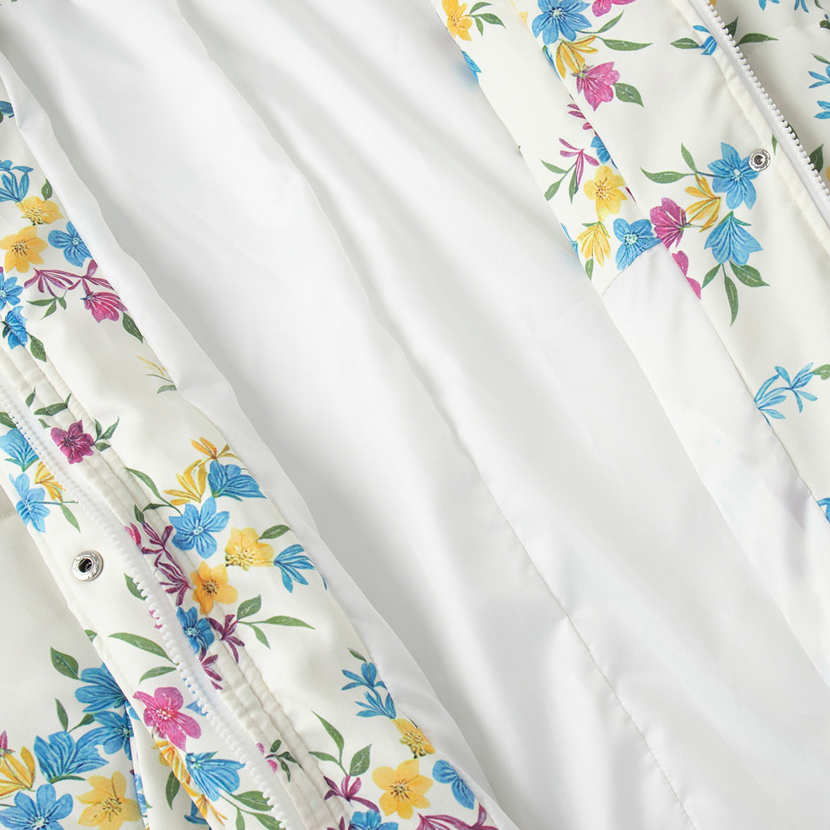 Floral Padded Winter Jacket