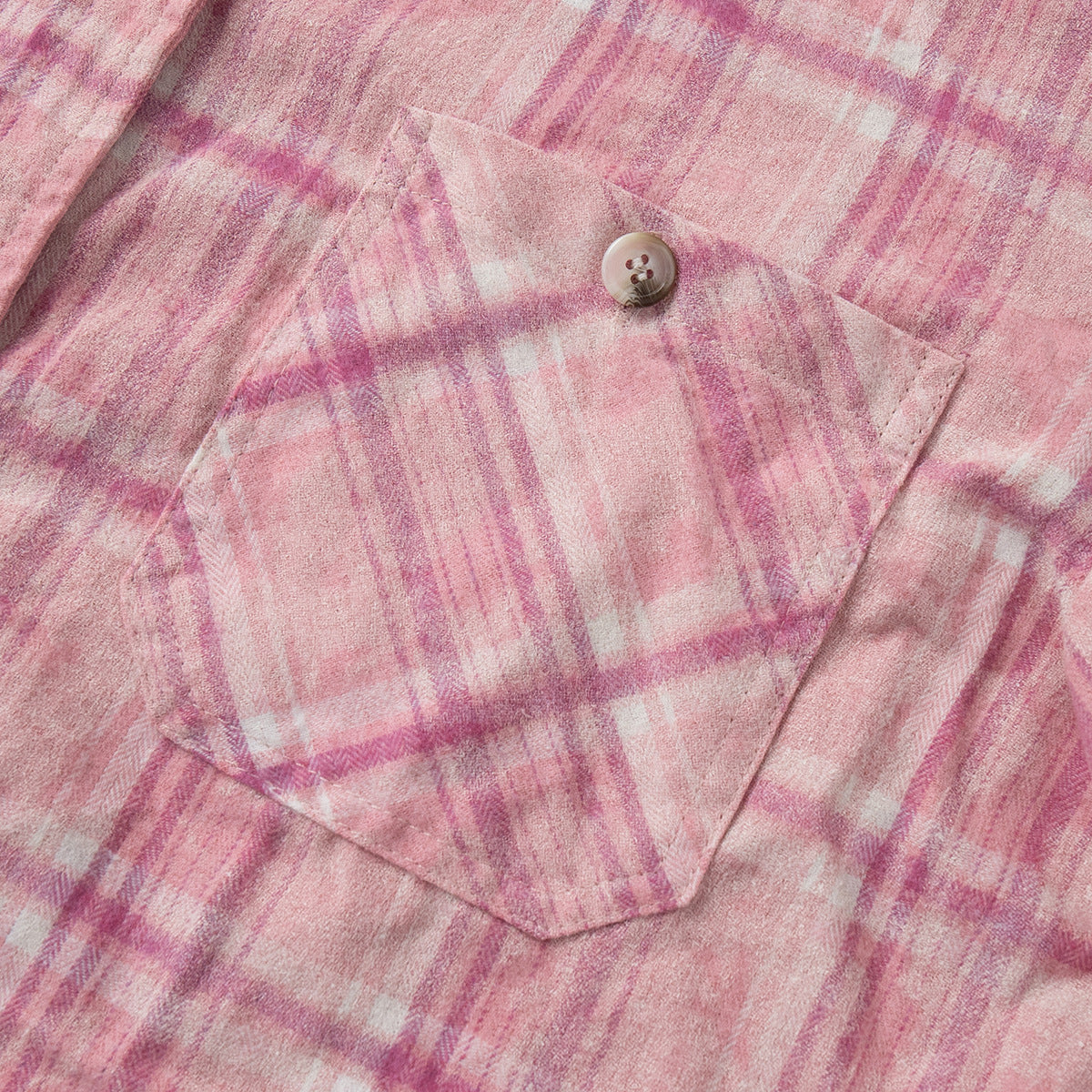 Plaid Oversized Button-Up Shirt