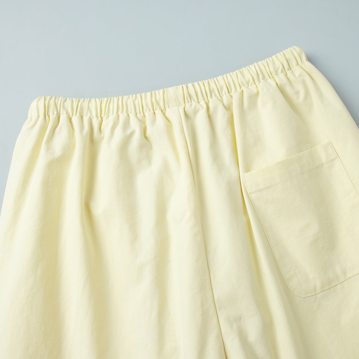 Low Waist Drawstring Cotton Pants
