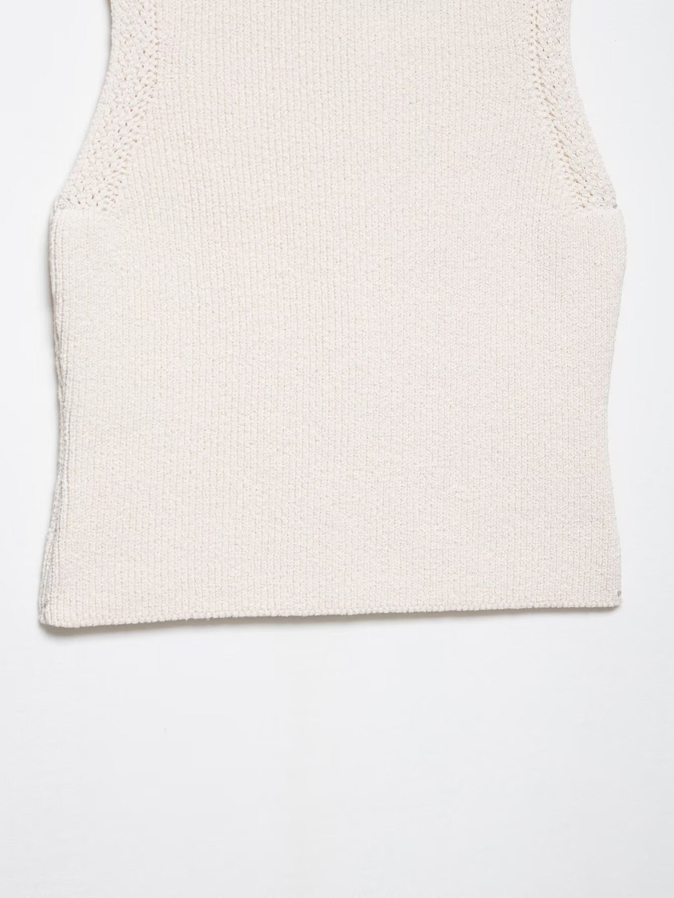 Gold Button Knit Vest
