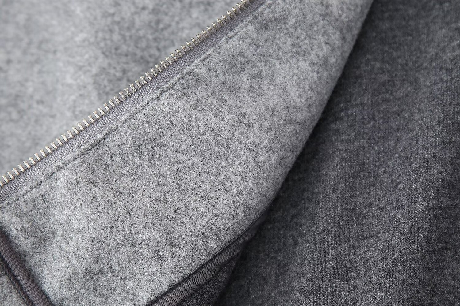 Cropped Zip-Up Hoodie