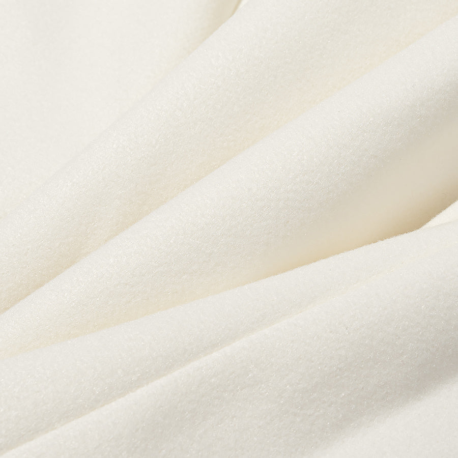 Belted Wool-Blend Long Coat