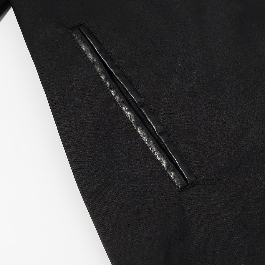 Stand Collar Long Trench Coat