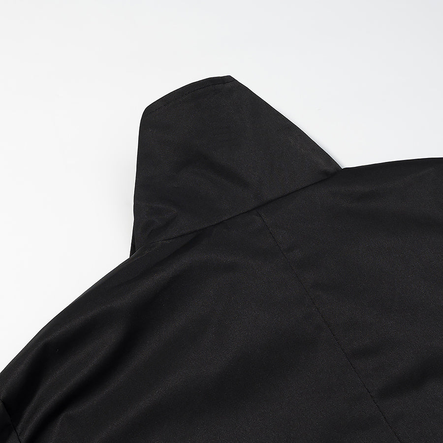 Stand Collar Long Trench Coat